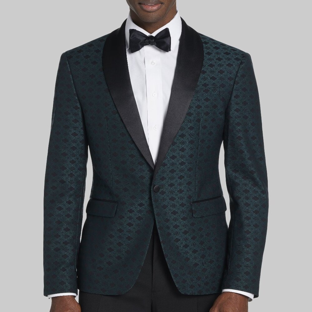 Jos. A. Bank Dark Patterned Tuxedo Jacket